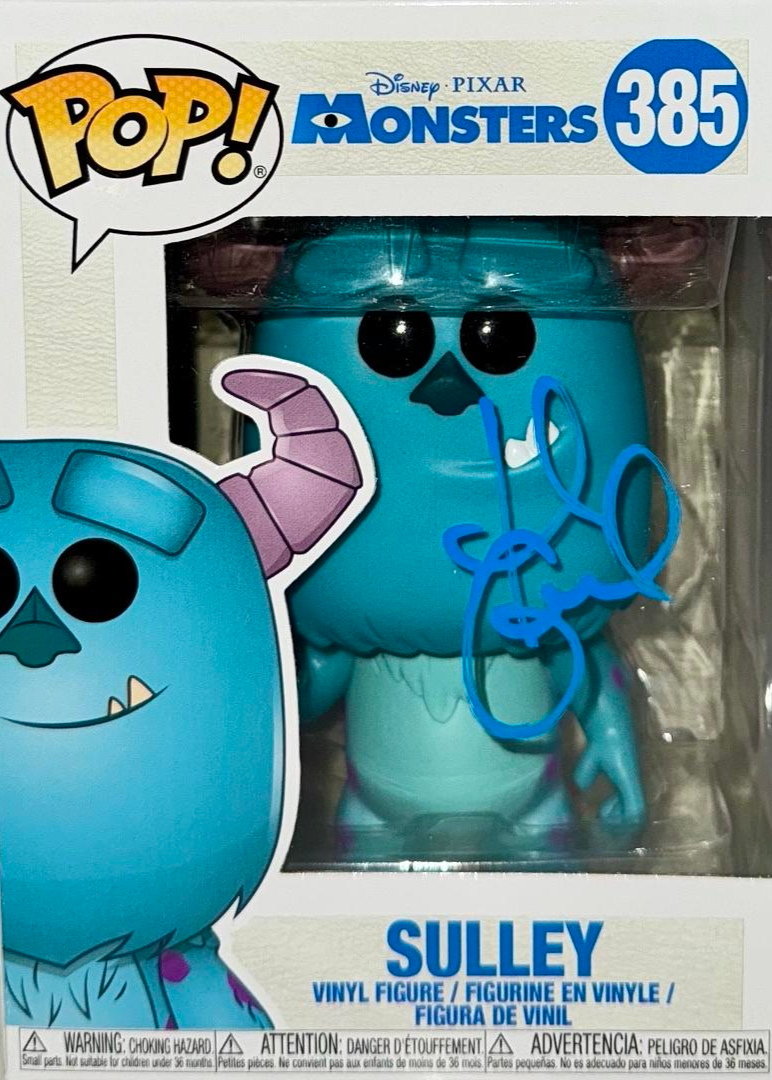 John Goodman Signed Funko Pop #385 "Sully" (Monsters Inc) - Beckett COA